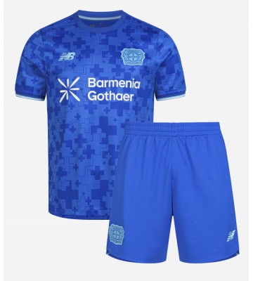 Bayer Leverkusen Aleix Garcia #24 Tredjetrøje Børn 2025-26 Kortærmet (+ Korte bukser)
